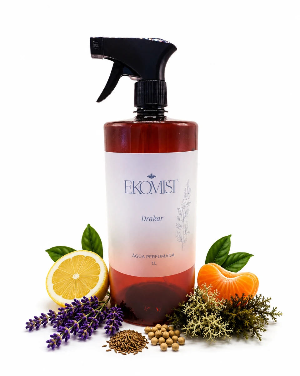 Água Perfumada Spray para Tecidos EKOMIST - Drakar - 1L