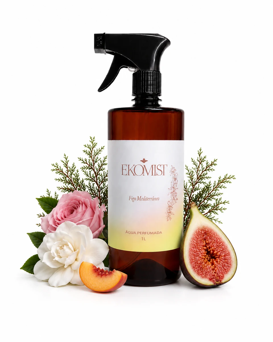 Água Perfumada Spray para Tecidos EKOMIST - Figo Mediterraneo - 1L
