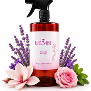 Água Perfumada Spray para Tecidos EKOMIST - Lavanda Di Capri - 1L