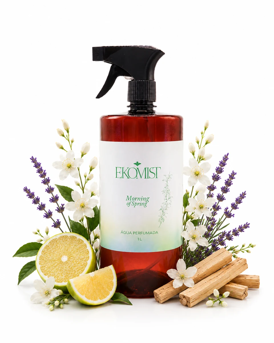 Água Perfumada Spray para Tecidos EKOMIST - Morning Of Spring - 1L