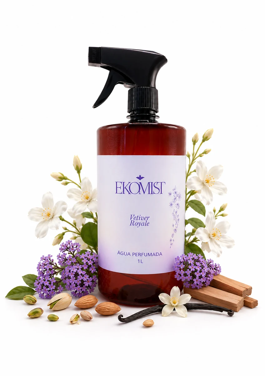 Água Perfumada Spray para Tecidos EKOMIST - Vetiver Royale - 1L