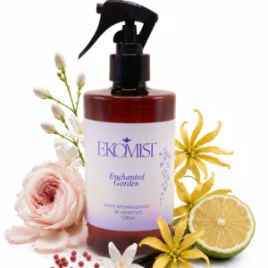 Água Perfumada Spray para Tecidos EKOMIST - Enchanted Garden - 500ML