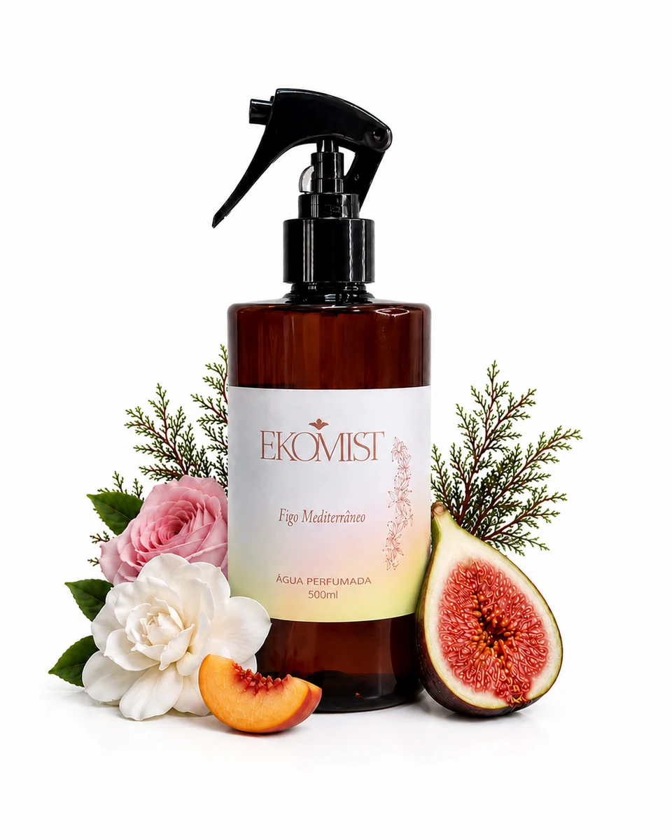 Água Perfumada Spray para Tecidos EKOMIST - Figo Mediterraneo - 500ML