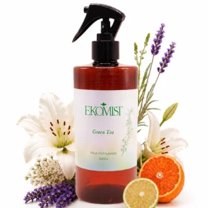 Água Perfumada Spray para Tecidos EKOMIST - Green Tea - 500ML