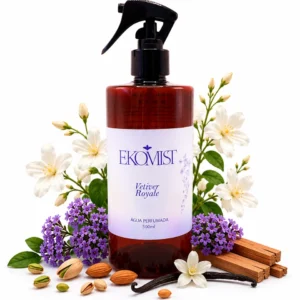Água Perfumada Spray para Tecidos EKOMIST - Vetiver Royale - 500ML