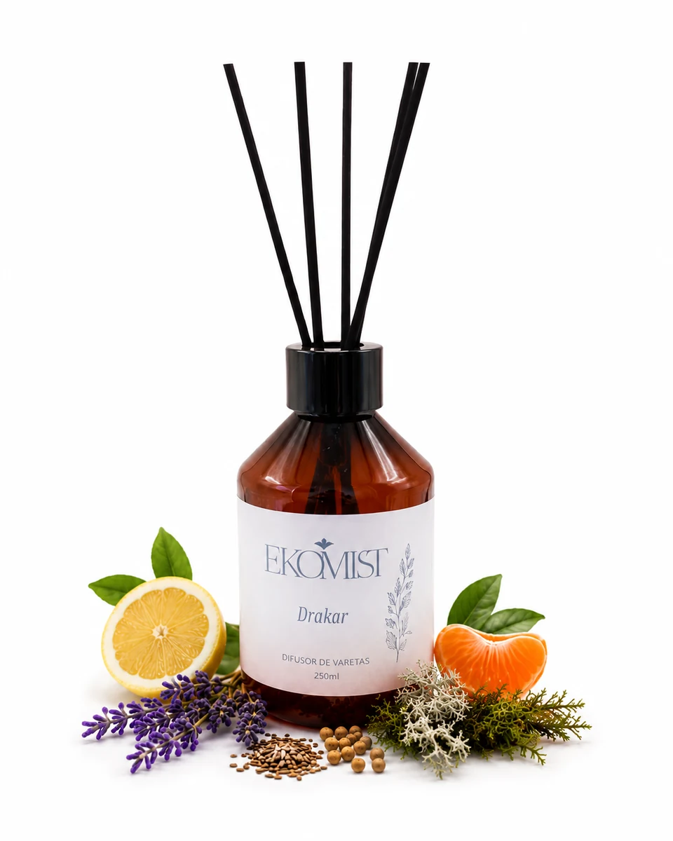 Difusor de Varetas EKOMIST - Drakar - 250ML