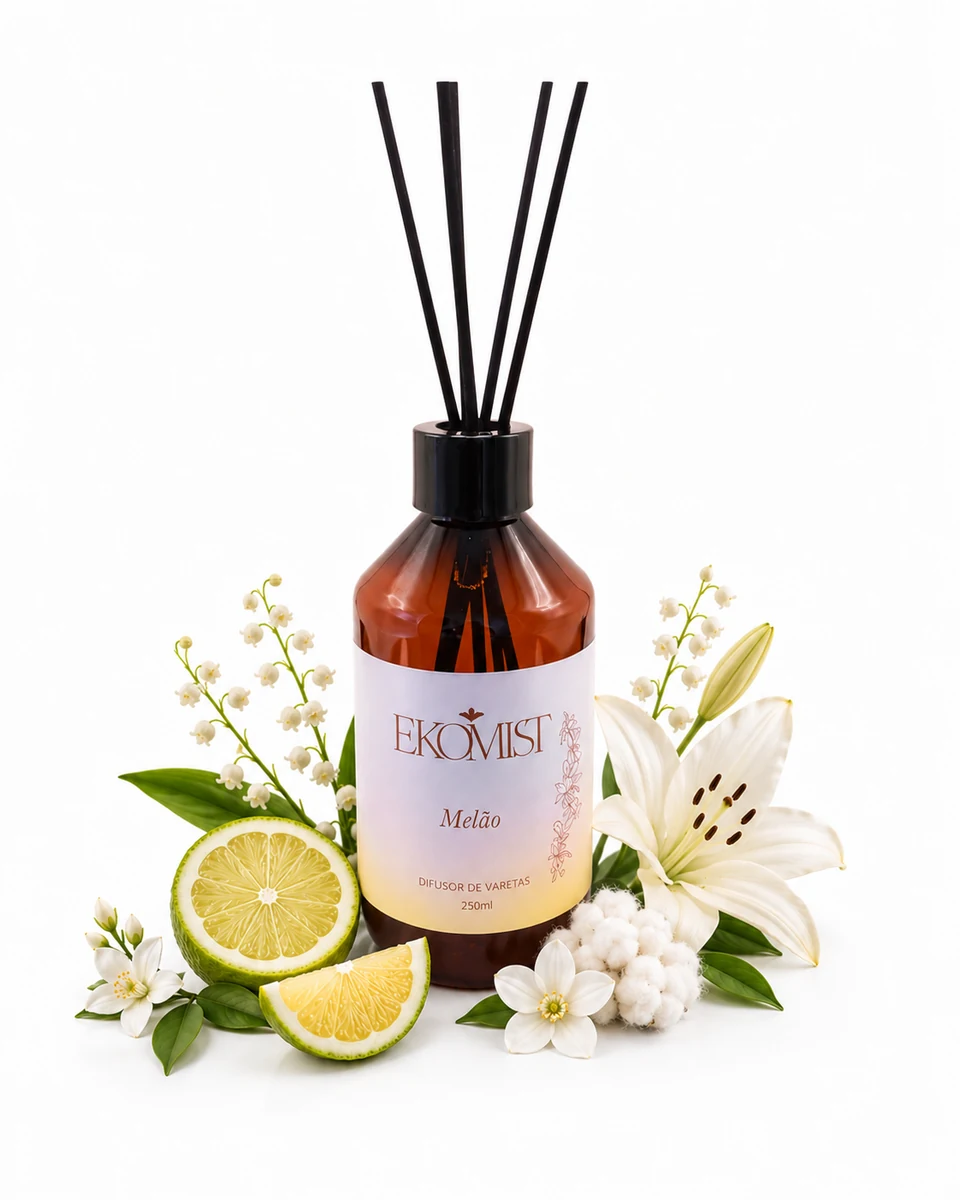 Difusor de Varetas EKOMIST - Melao - 250ML