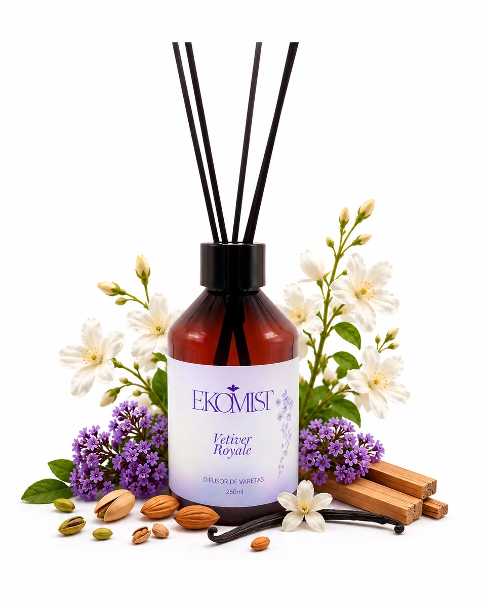 Difusor de Varetas EKOMIST - Vetiver Royale - 250ML