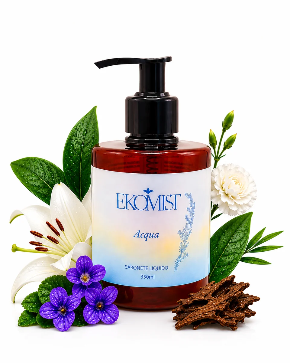 Sabonete Líquido Perfumado EKOMIST - Acqua - 350ML