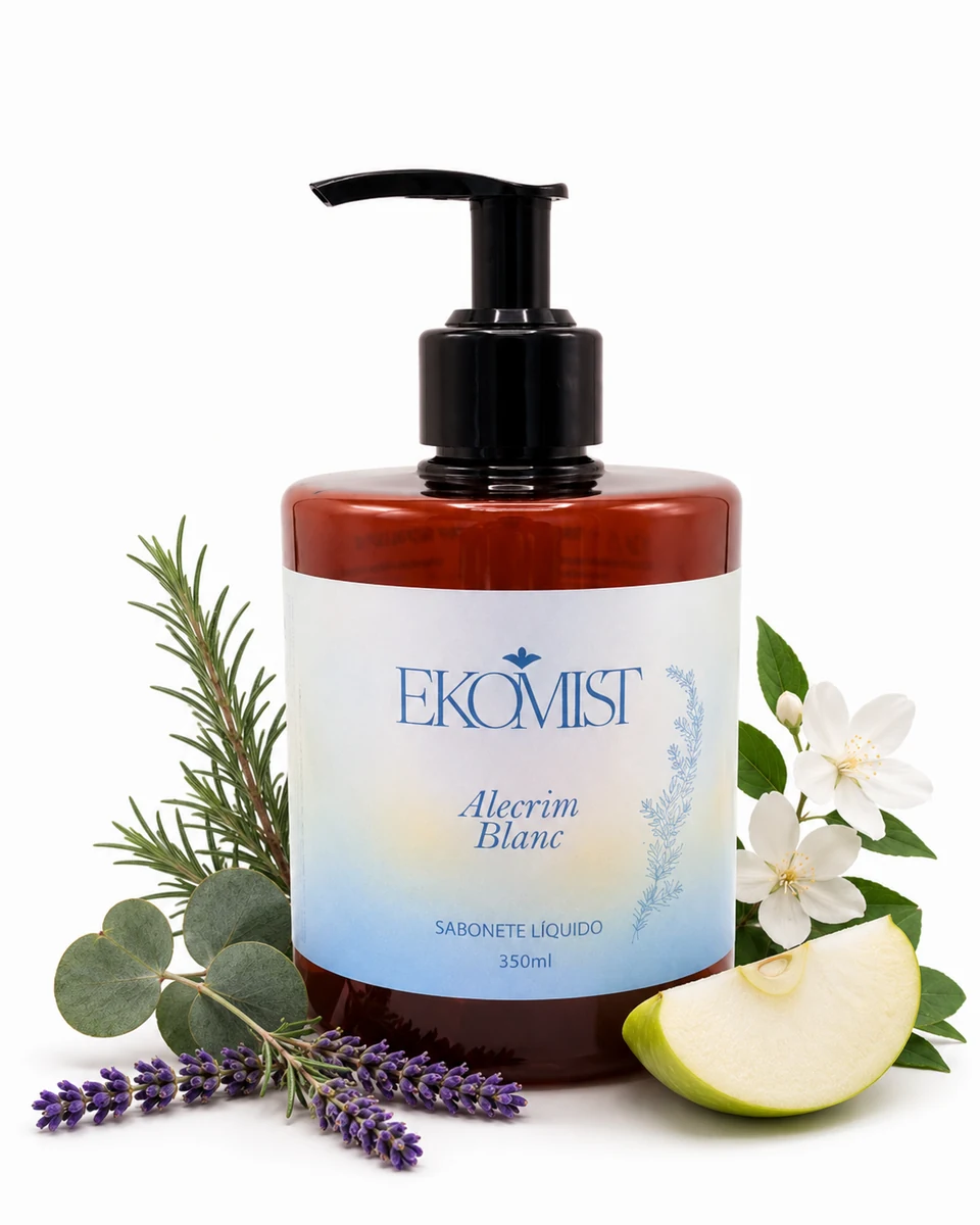 Sabonete Líquido Perfumado EKOMIST - Alecrim Blanc - 350ML
