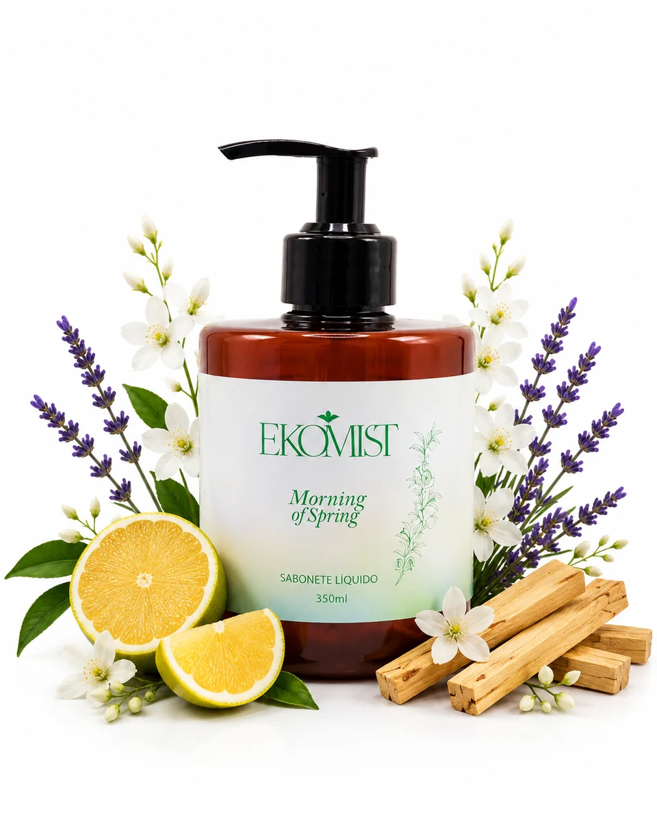 Sabonete Líquido Perfumado EKOMIST - Morning Of Spring - 350ML