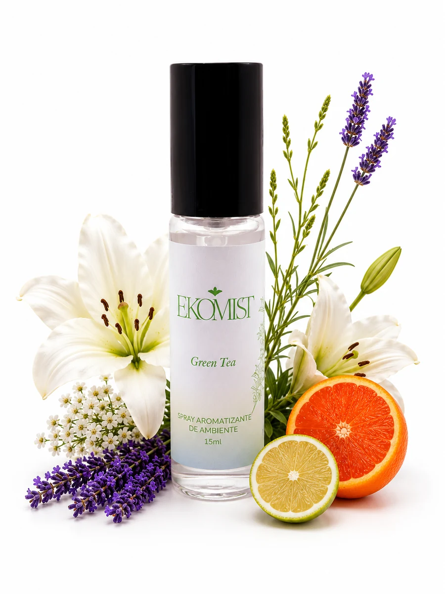 Spray Aromatizante para Ambiente EKOMIST - Green Tea - 15ML