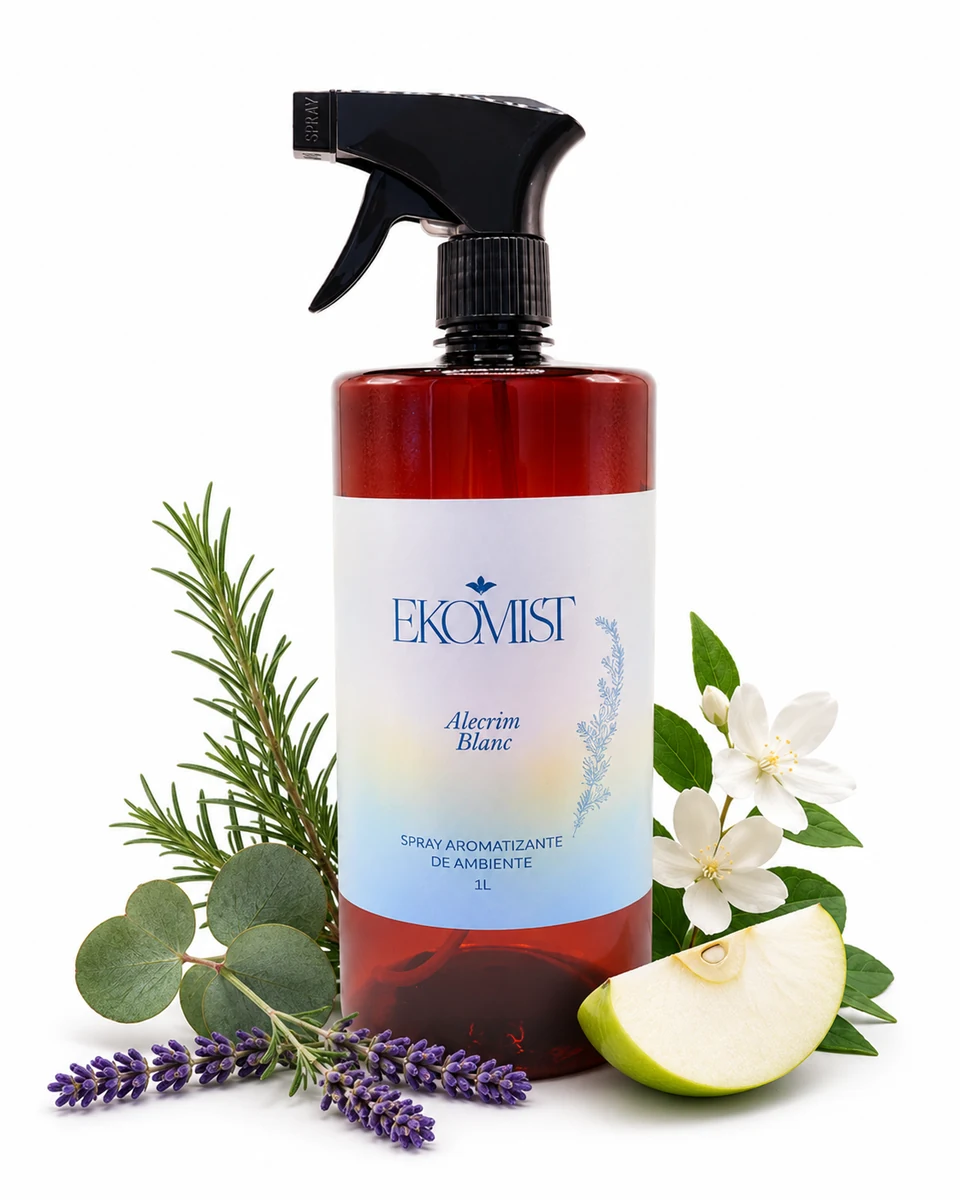 Spray Aromatizante para Ambiente EKOMIST - Alecrim Blanc - 1L