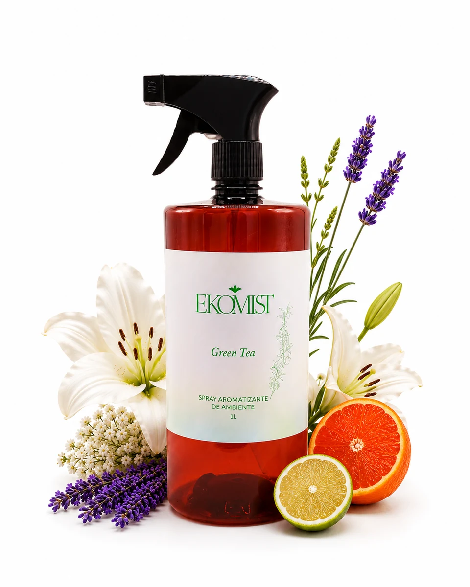 Spray Aromatizante para Ambiente EKOMIST - Green Tea - 1L