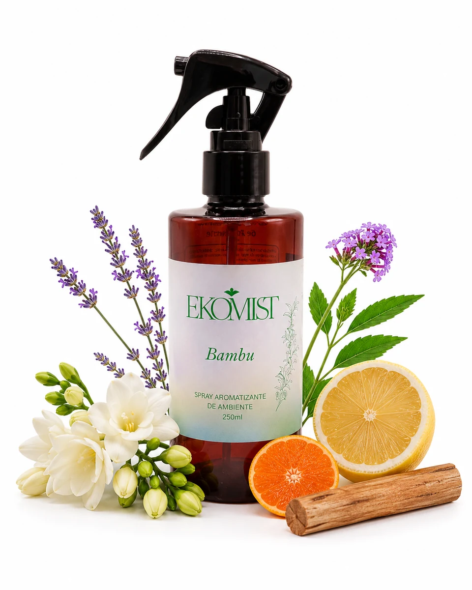 Spray Aromatizante para Ambiente EKOMIST - Bambu - 250ML