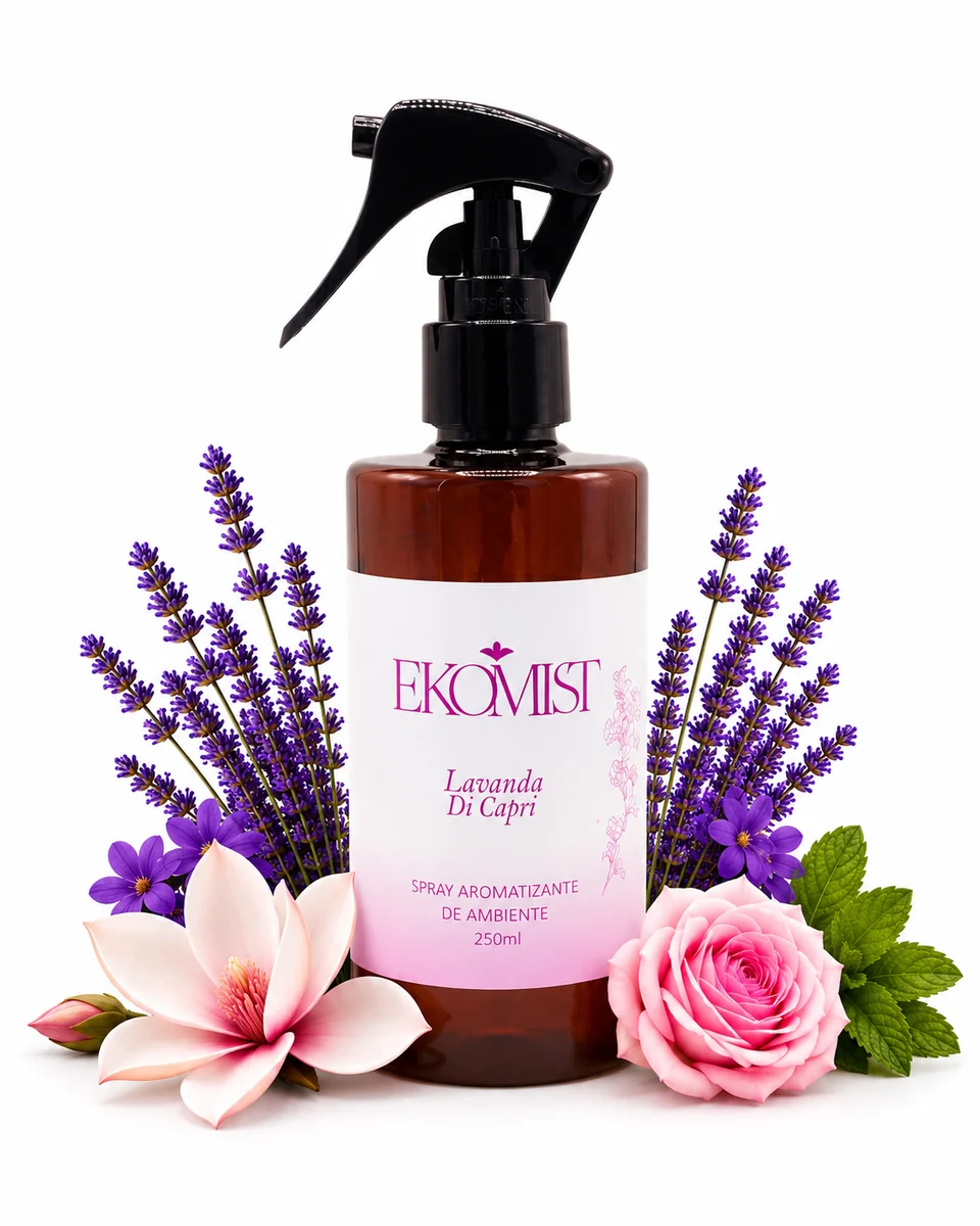 Spray Aromatizante para Ambiente EKOMIST - Lavanda Di Capri - 250ML
