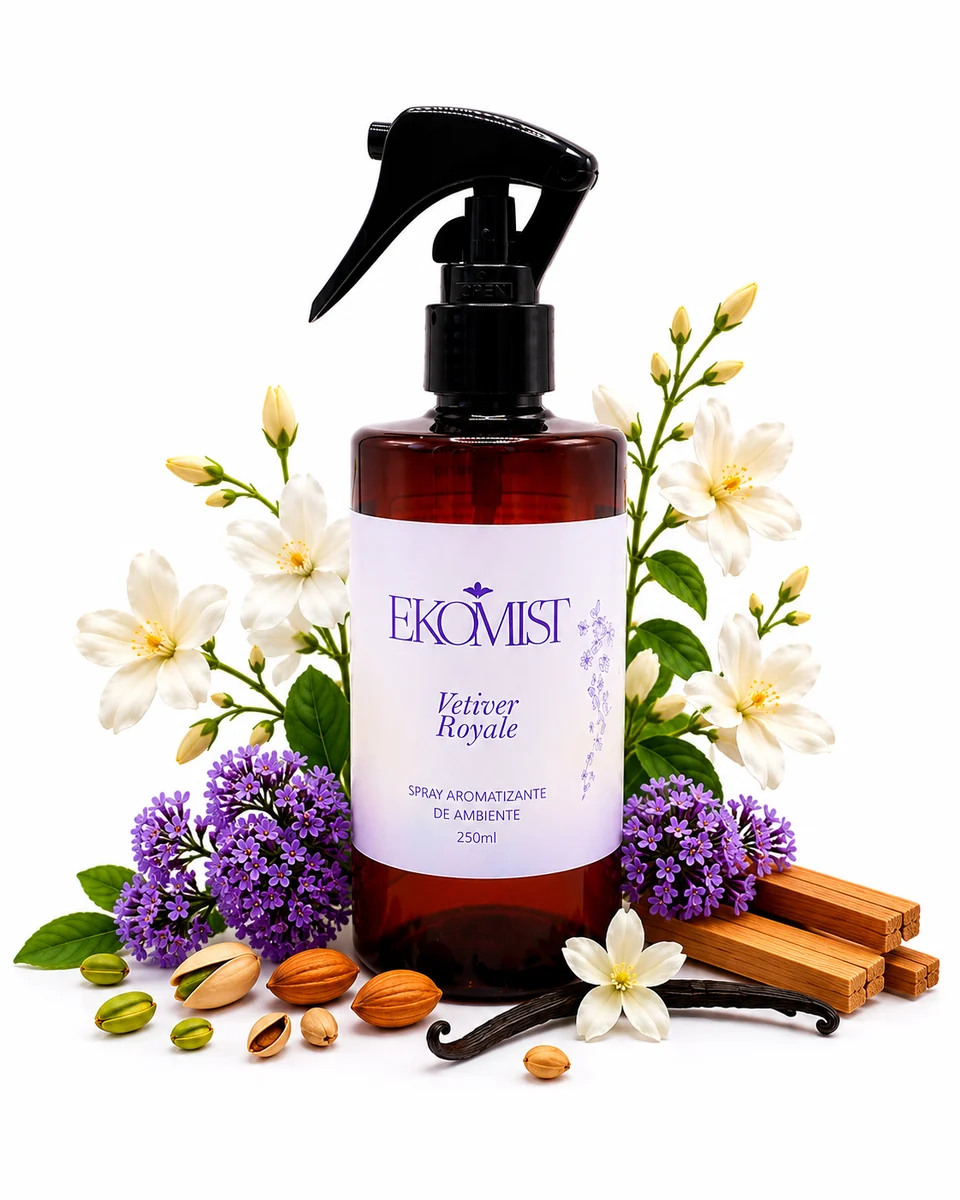 Spray Aromatizante para Ambiente EKOMIST - Vetiver Royale - 250ML