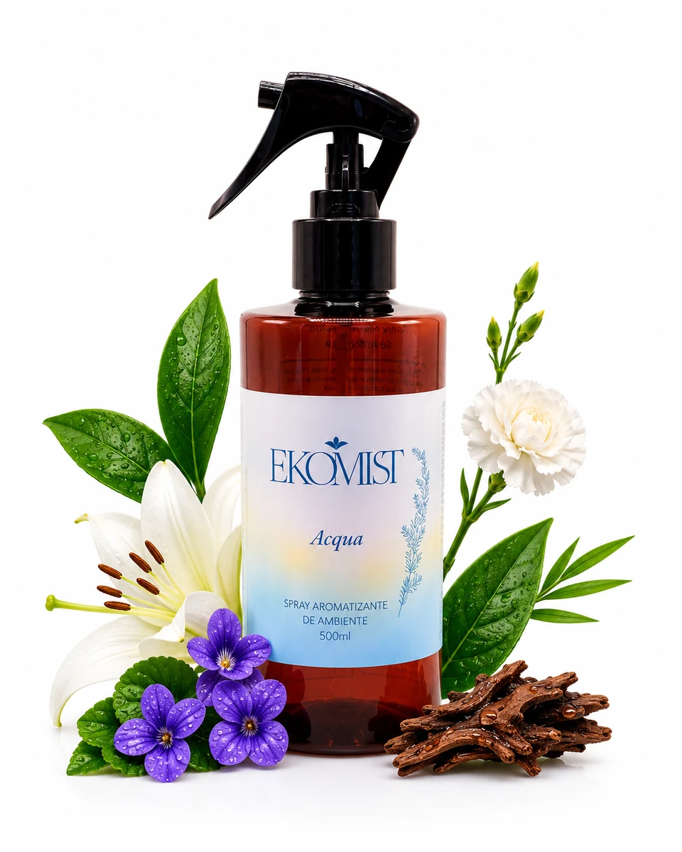 Spray Aromatizante para Ambiente EKOMIST - Acqua - 500ML