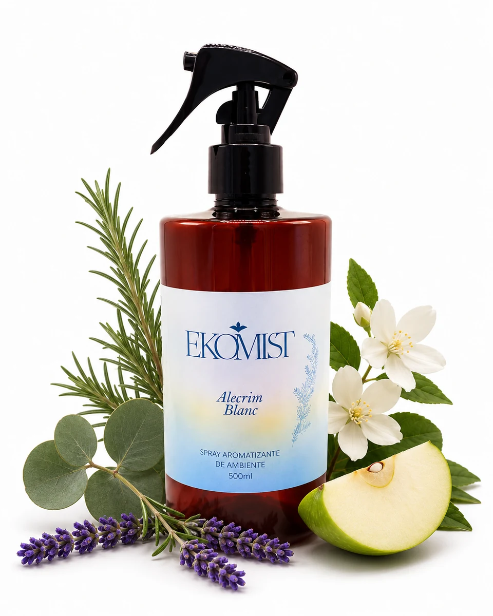 Spray Aromatizante para Ambiente EKOMIST - Alecrim Blanc - 500ML