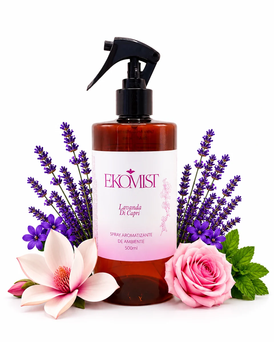 Spray Aromatizante para Ambiente EKOMIST - Lavanda Di Capri - 500ML
